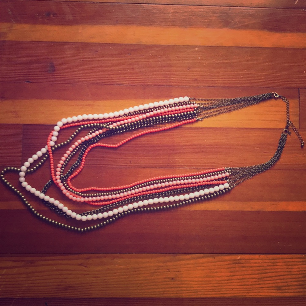 NWOT Long Multi strand Premier Designs necklace